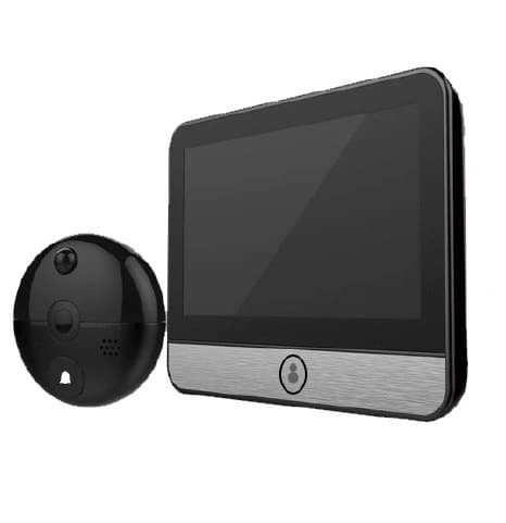 עינית דיגיטלית חכמה Wi-Fi עם מסך