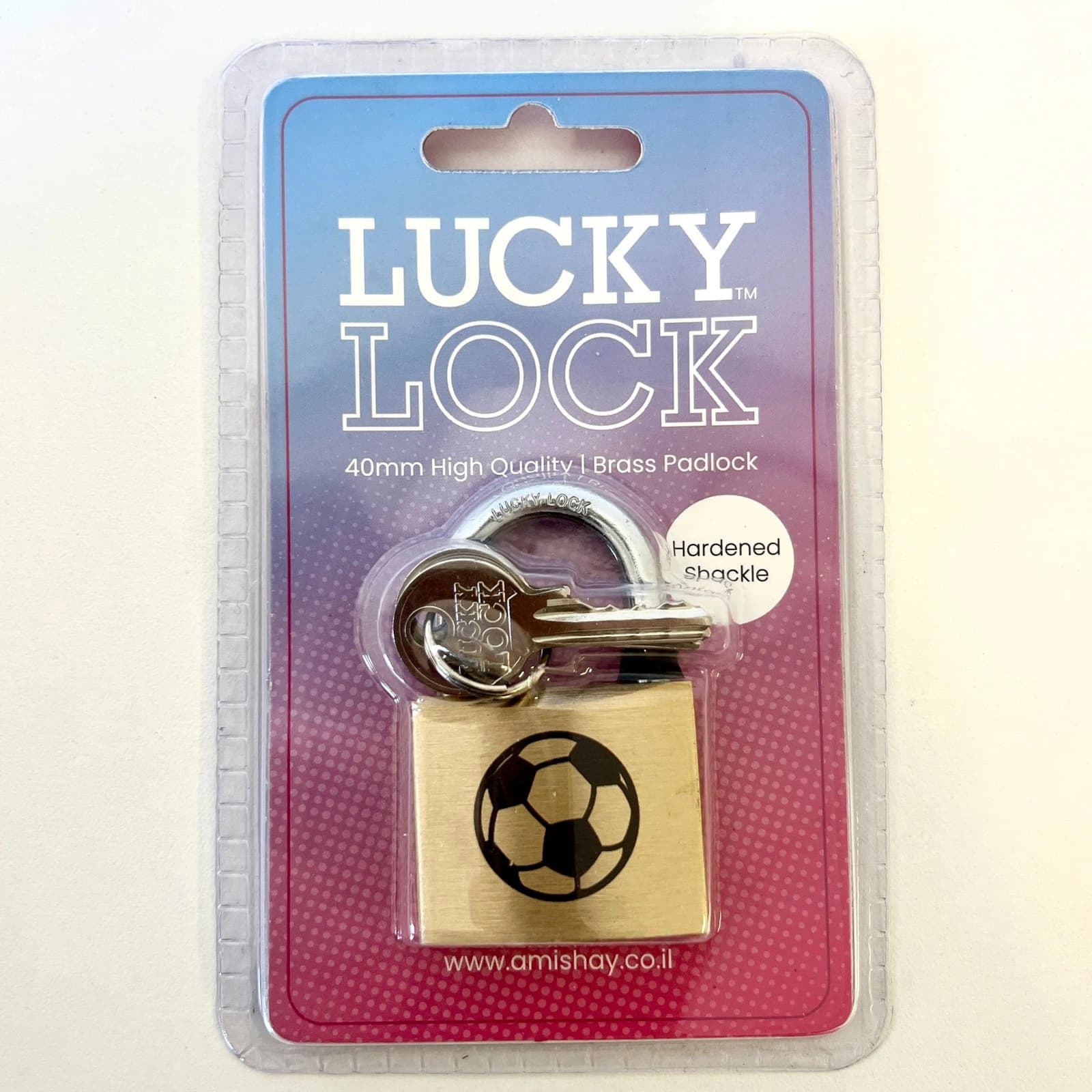 מנעול תלוי Lucky Lock 40 מ״מ – עיצובים