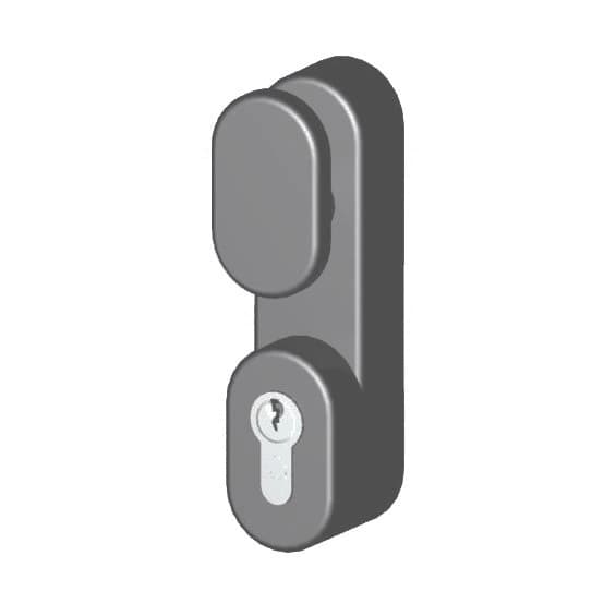 ידית חיצונית לידית בהלה ANTIPANIC 1090P כפתור