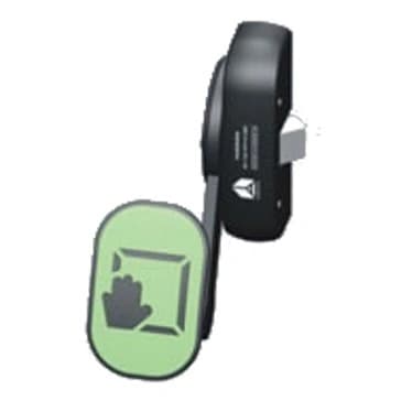 ידית בהלה PUSHPAD 411 צד אחד שחור Antipanic