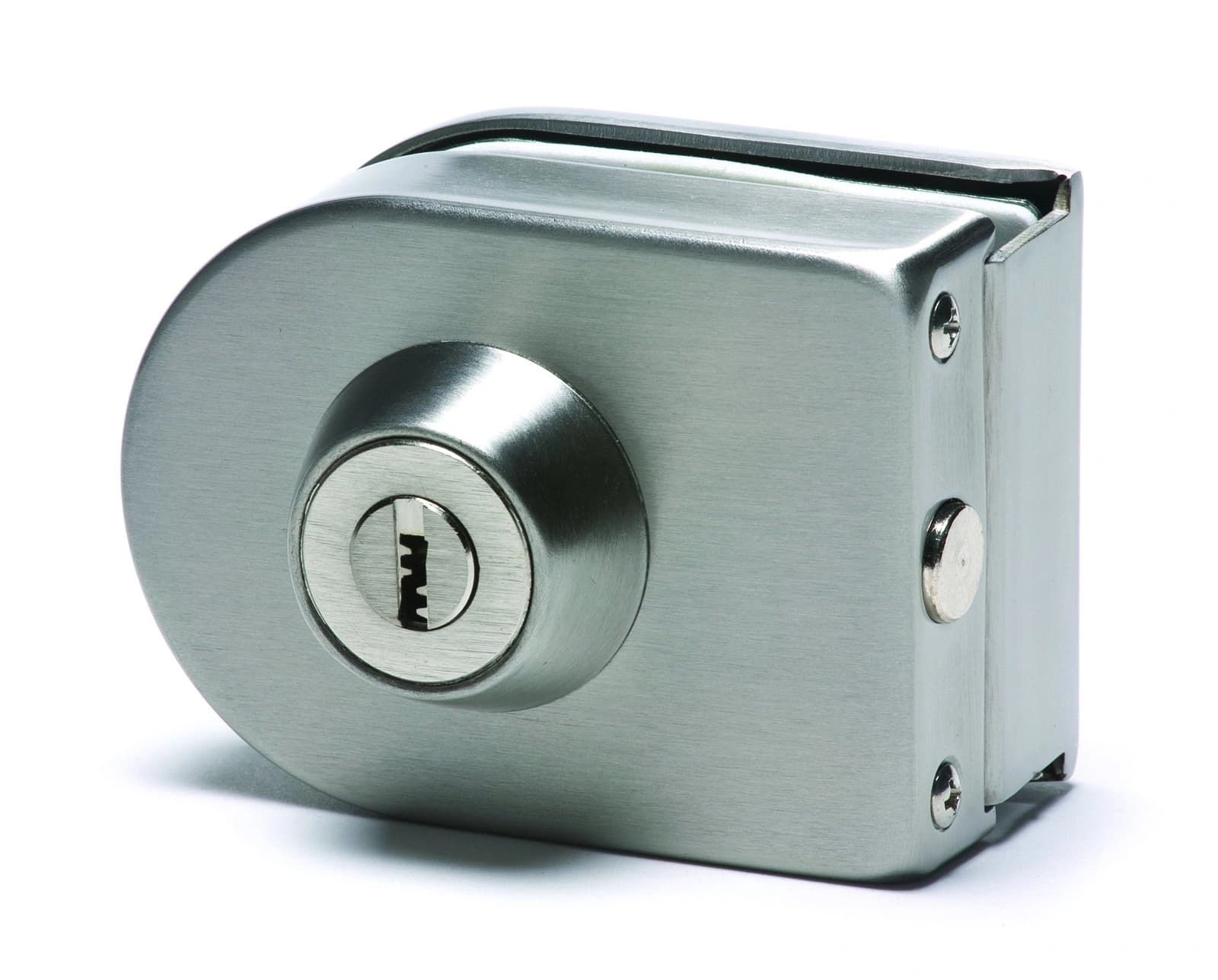 מנעול חובק זכוכית יחיד גדול עם פין מחוסם