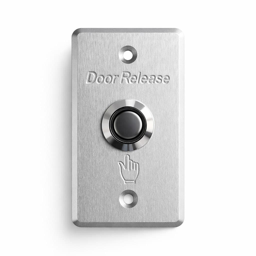 לחצן יציאה Door Release רחב שקוע, חזית נירוסטה