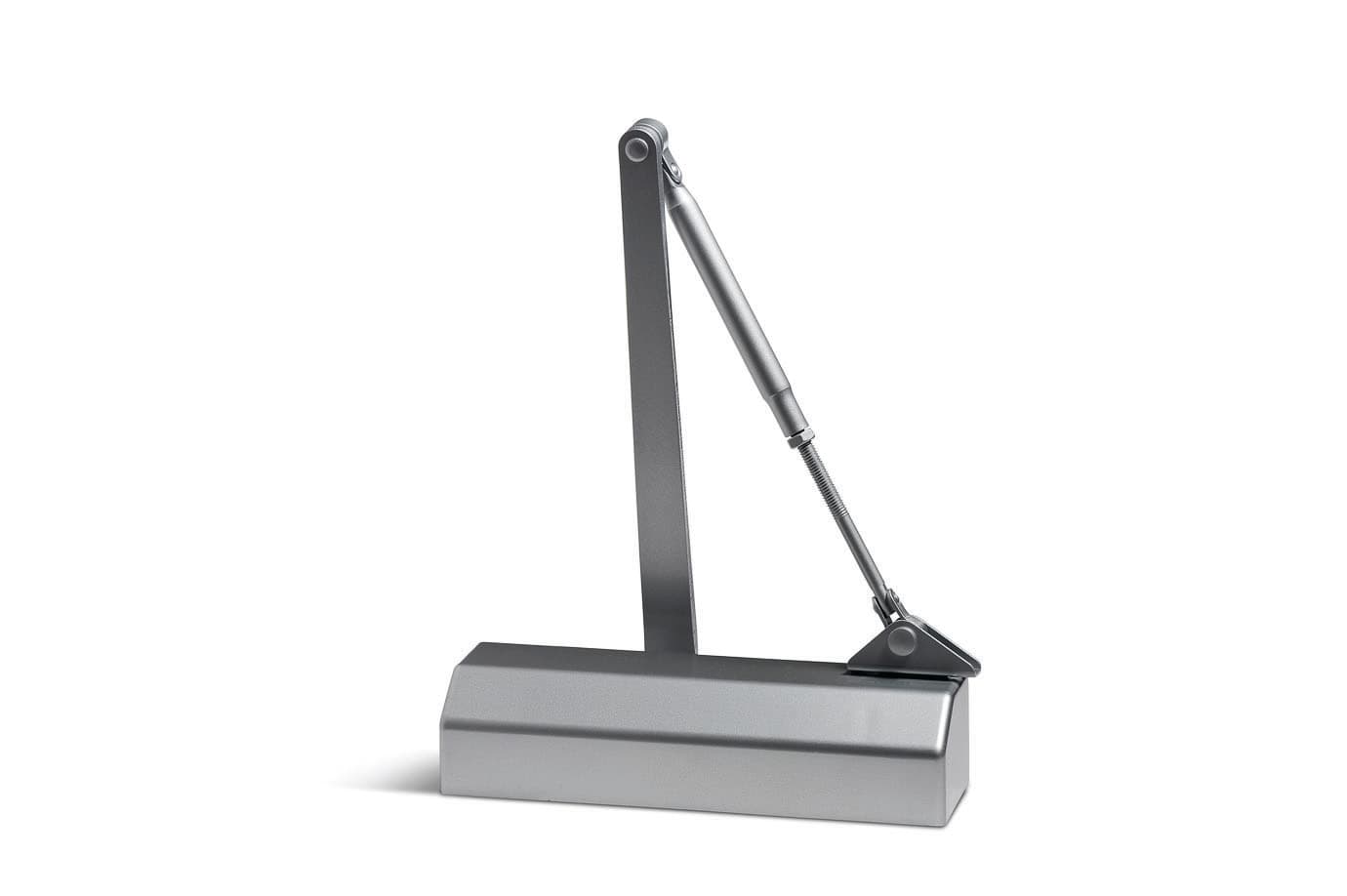 מחזיר דלת RYOBI D-2550 עם גוף כסוף וזרוע מתכתית מפרקית
