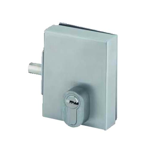 מנעול חובק זכוכית מלבני יחיד LHL-606-S נירוסטה