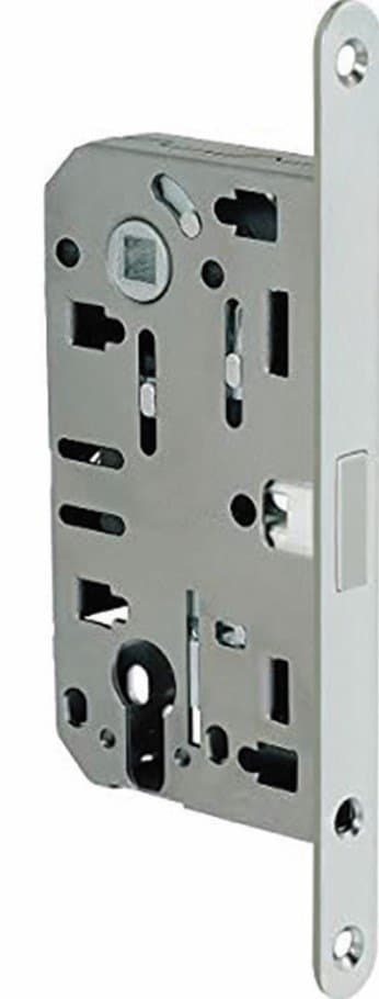 מנעול מגנטי לשון אמצע PVC אפור