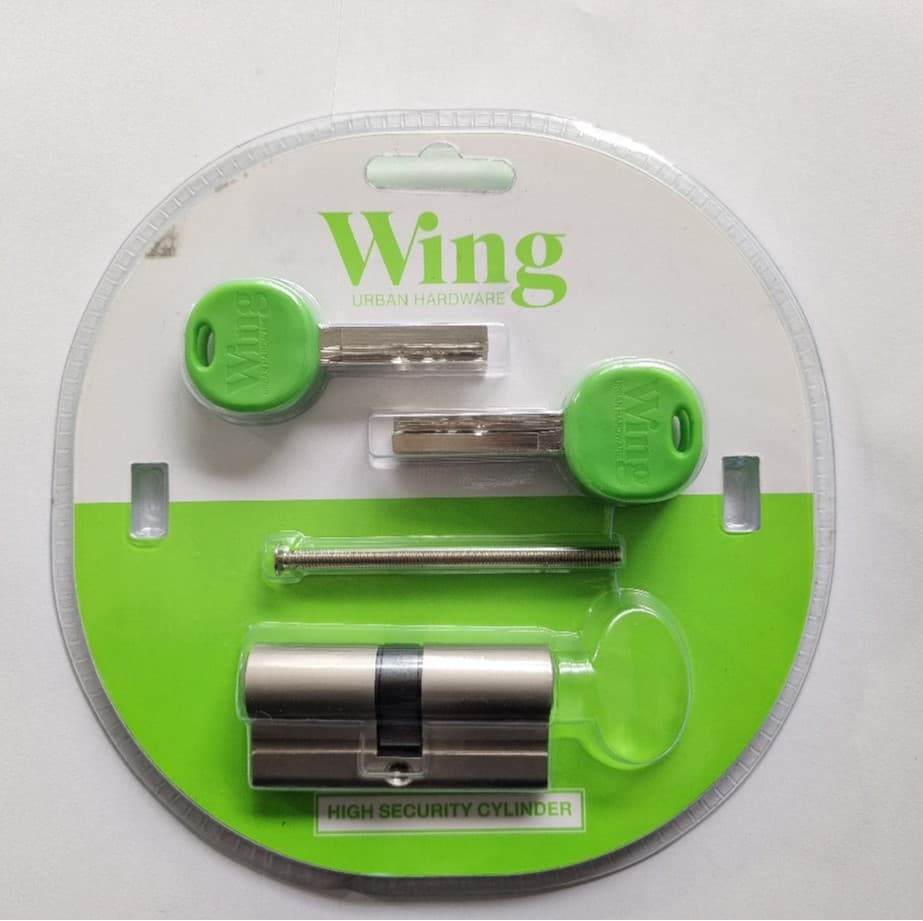 צילינדר בטחון WING עם זיז לשון — 66 עד 76 מ״מ