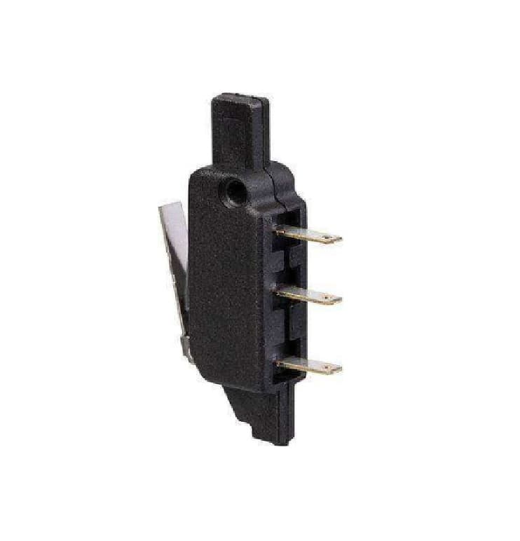 מיקרוסוויץ׳ ISEO IDEA BASE בגוף שחור עם שלושה מגעים מתכתיים