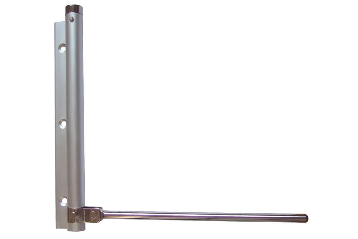 מחזיר דלת קפיצי IBFM 088A MD0703 עם מוט כסוף ארוך וחיבור צדדי